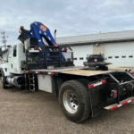 2008 International 7000 W/ PM 19024 Knuckle Boom Crane